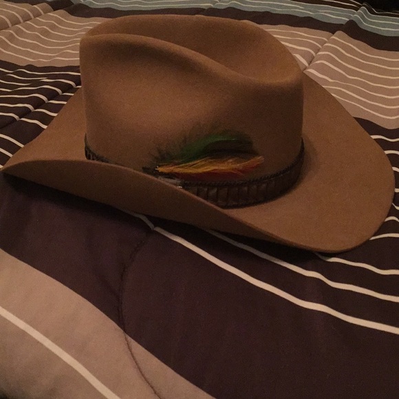 Stetson Brown Cowboy Hat - Picture 2 of 6